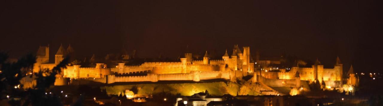 Chambre D'Hote Vue Imprenable Sur Cite - Villa Rose Carcassonne Eksteriør bilde